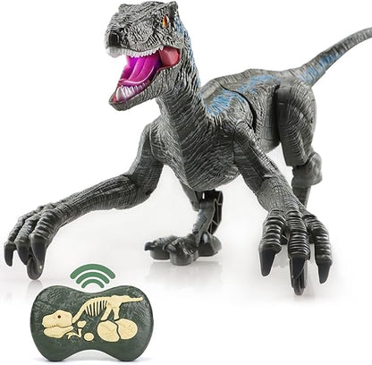 Velociraptor a Control Remoto - Juguete Realista