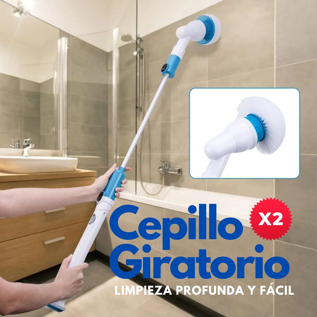 Cepillo Giratorio para Limpieza Profunda