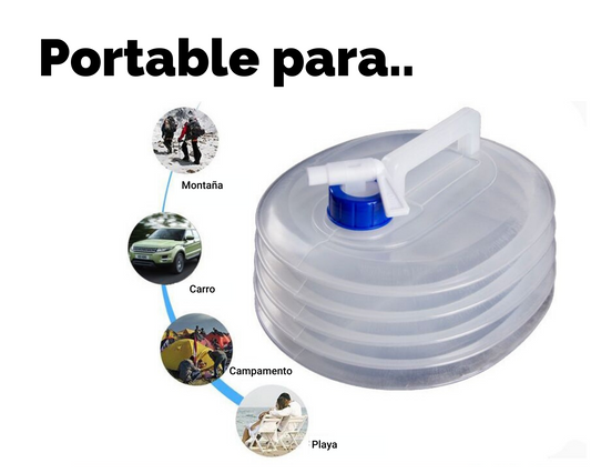 Botella Plegable Portátil para Viajes