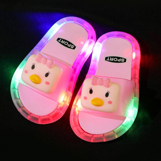 Sandalias Luminosas Antideslizantes Para Niños